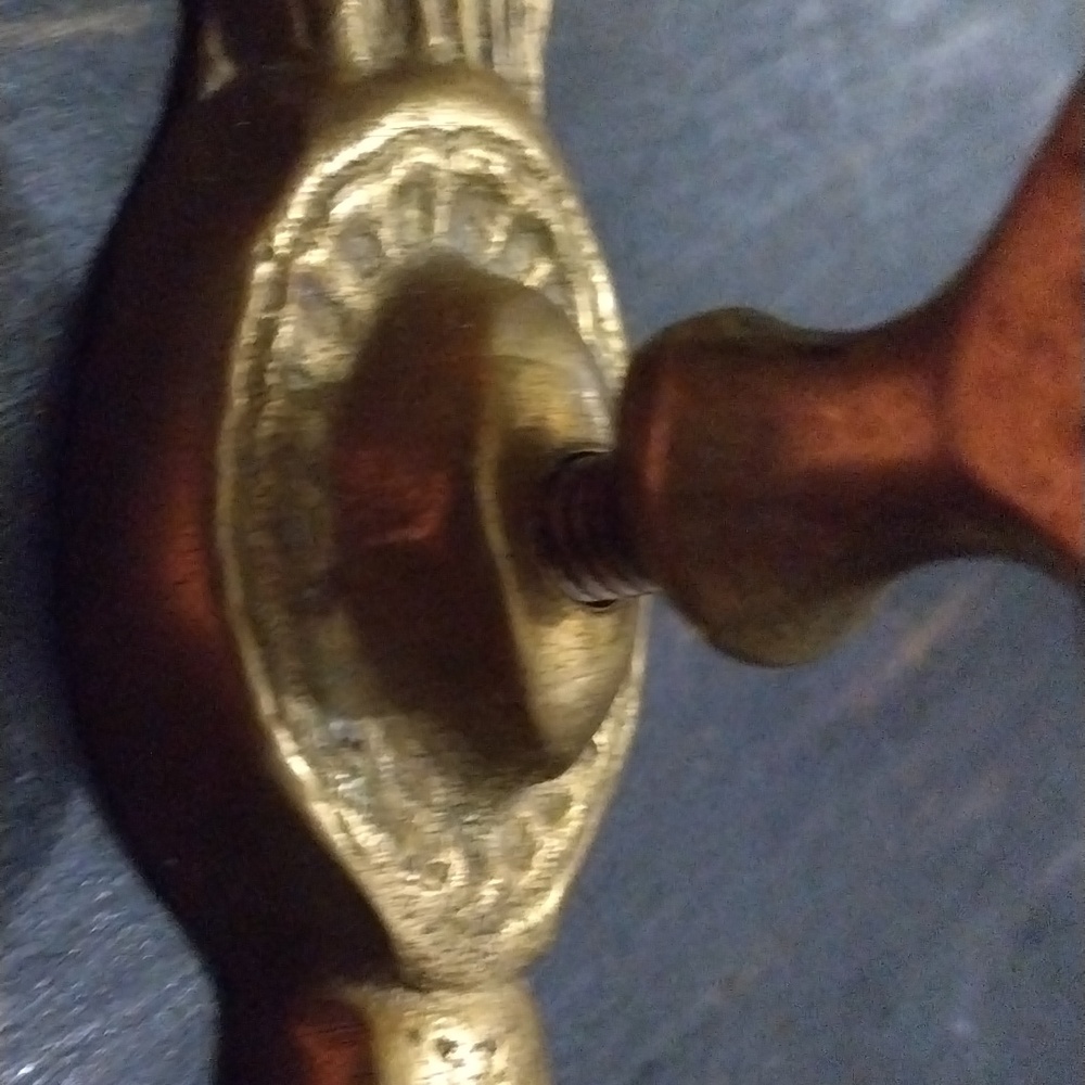 Vintage Brass candle wall holders - Picture 5 of 6